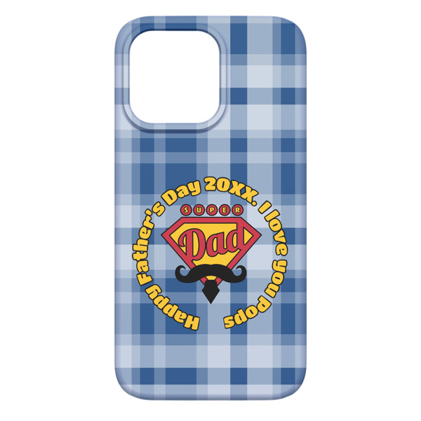 Hipster Dad iPhone 13 Pro Max Case - Back