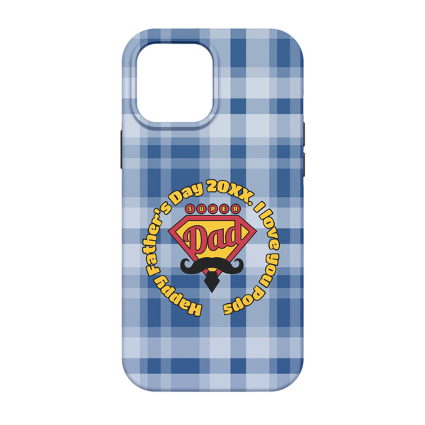 Hipster Dad iPhone 13 Tough Case - Back