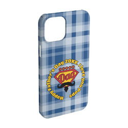Hipster Dad iPhone Case - Plastic - iPhone 15 Pro (Personalized)