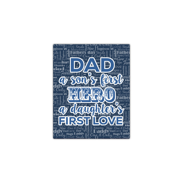 My Father My Hero 11x14 - Canvas Print - Front View