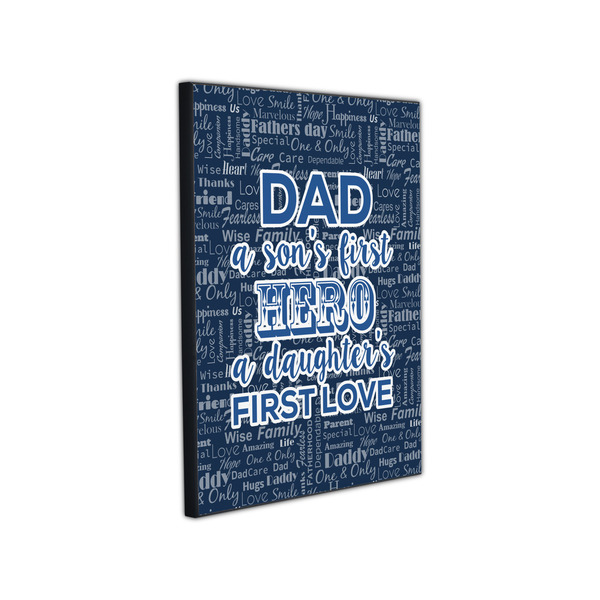 My Father My Hero 11x14 Wood Print - Angle View