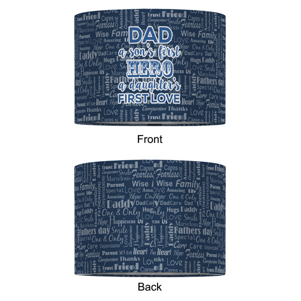 My Father My Hero 12" Drum Lampshade - APPROVAL (Fabric)