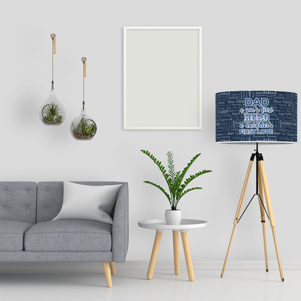 My Father My Hero 12" Drum Lampshade - LIFESTYLE