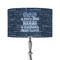 My Father My Hero 12" Drum Lampshade - ON STAND (Fabric)