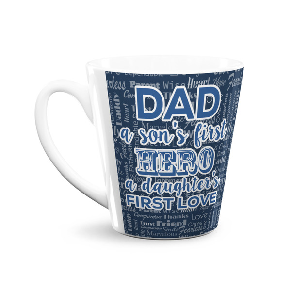 My Father My Hero 12 Oz Latte Mug - Front