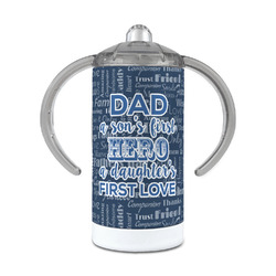 My Father My Hero 12 oz Stainless Steel Sippy Cup