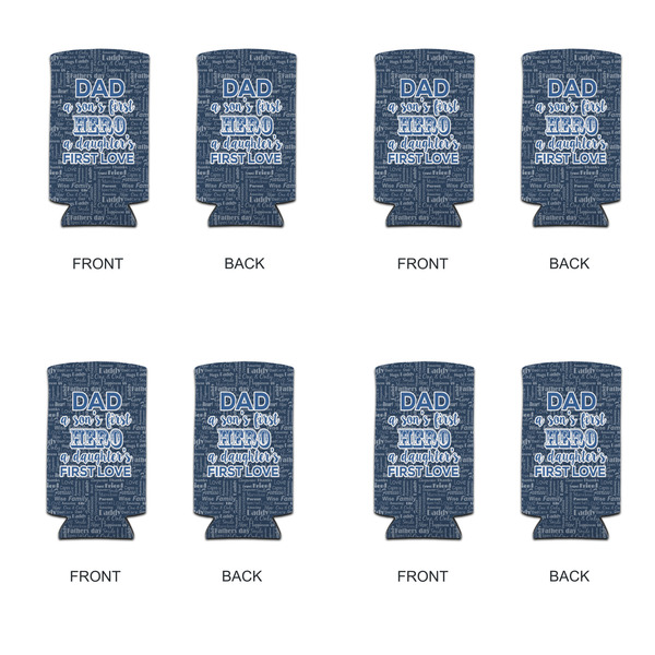 My Father My Hero 12oz Tall Can Sleeve - Set of 4 - APPROVAL