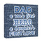 My Father My Hero 12x12 - Canvas Print - Angled View