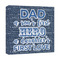 My Father My Hero Canvas Print - 12x12