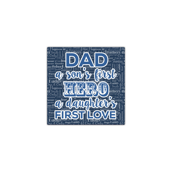 My Father My Hero 12x12 - Canvas Print - Front View