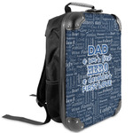 My Father My Hero Kids Hard Shell Backpack