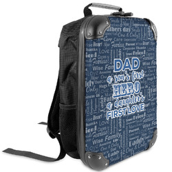 My Father My Hero Kids Hard Shell Backpack