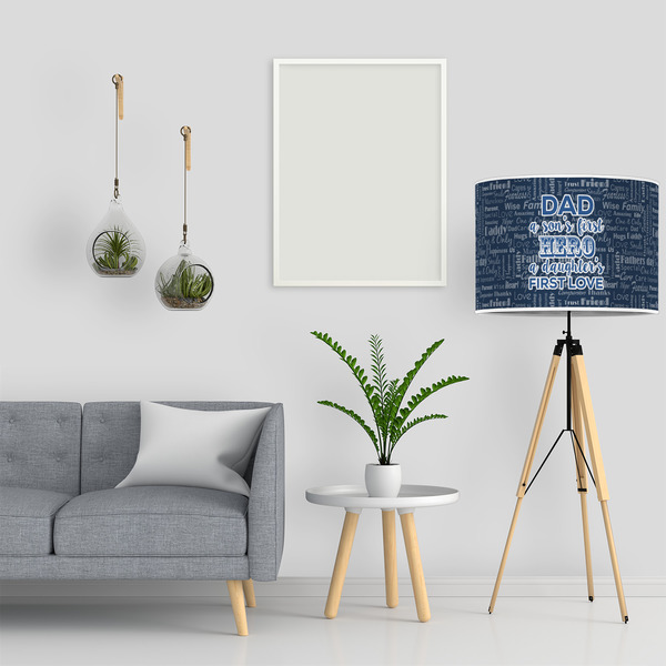 My Father My Hero 16" Drum Lampshade - LIFESTYLE