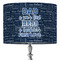 My Father My Hero 16" Drum Lampshade - ON STAND (Fabric)