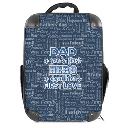 My Father My Hero Hard Shell Backpack