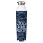 My Father My Hero 20oz Stainless Steel Water Bottle - Full Print