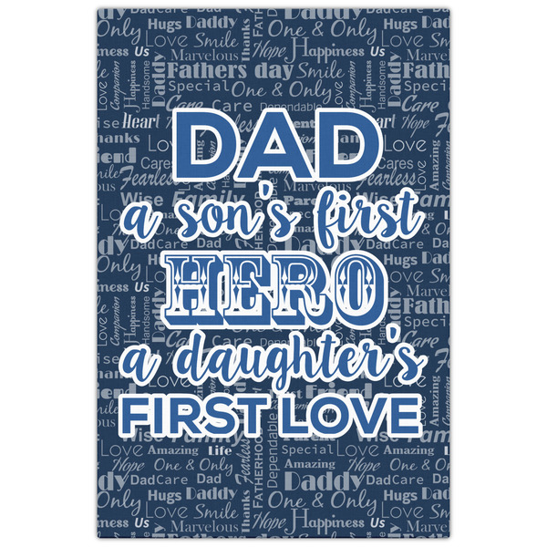 My Father My Hero 20x30 - Canvas Print - Front View