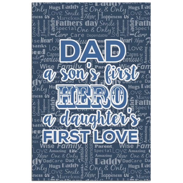 Custom My Father My Hero Poster - Matte - 24x36