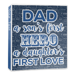 My Father My Hero 3-Ring Binder (Personalized)