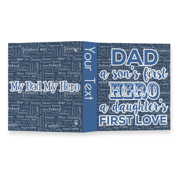 My Father My Hero 3 Ring Binders - Full Wrap - 1" - OPEN OUTSIDE
