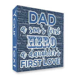 My Father My Hero 3 Ring Binder - Full Wrap