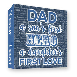 My Father My Hero 3 Ring Binder - Full Wrap - 3"