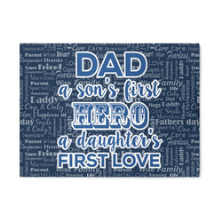 My Father My Hero 5' x 7' Patio Rug