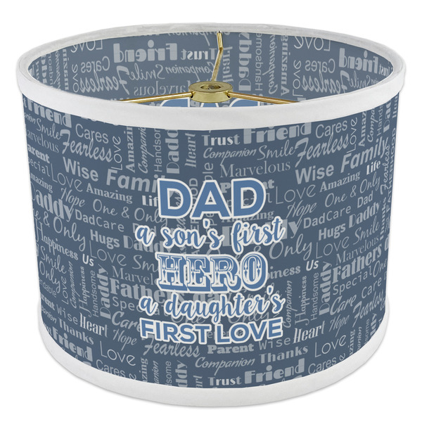 My Father My Hero 8" Drum Lampshade - ANGLE Poly-Film