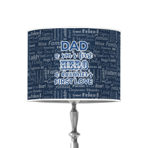 My Father My Hero 8" Drum Lampshade - ON STAND (Poly Film)