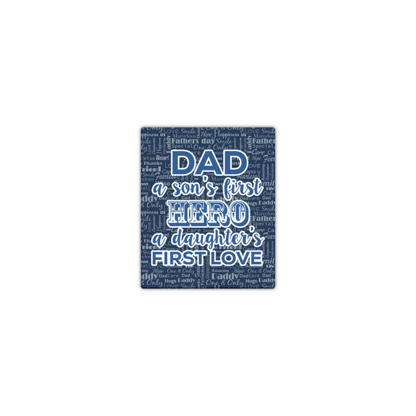 Custom My Father My Hero Canvas Print - 8x10