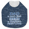 My Father My Hero Jersey Knit Baby Bib