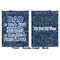 My Father My Hero Baby Blanket (Double Sided - Printed Front and Back)