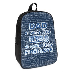 My Father My Hero Kids Backpack
