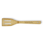 My Father My Hero Bamboo Slotted Spatula - Double Sided