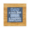 My Father My Hero Bamboo Trivet with 6" Tile - FRONT