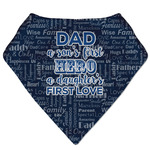 My Father My Hero Bandana Bib