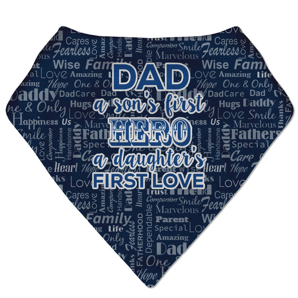 Custom My Father My Hero Bandana Bib
