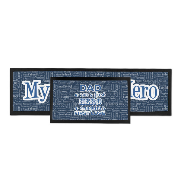My Father My Hero Bar Mat - Parent Main