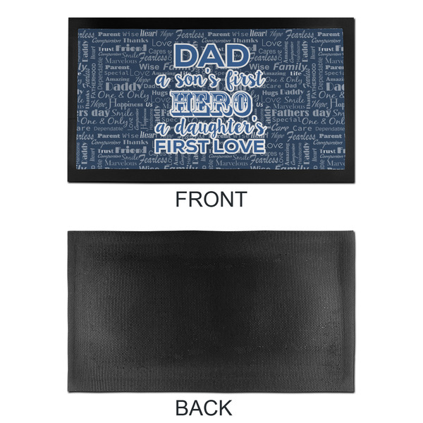 My Father My Hero Bar Mat - Small - APPROVAL