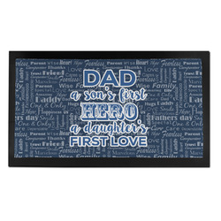My Father My Hero Bar Mat - Small