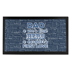 My Father My Hero Bar Mat - Small