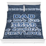 My Father My Hero Comforters (Personalized)