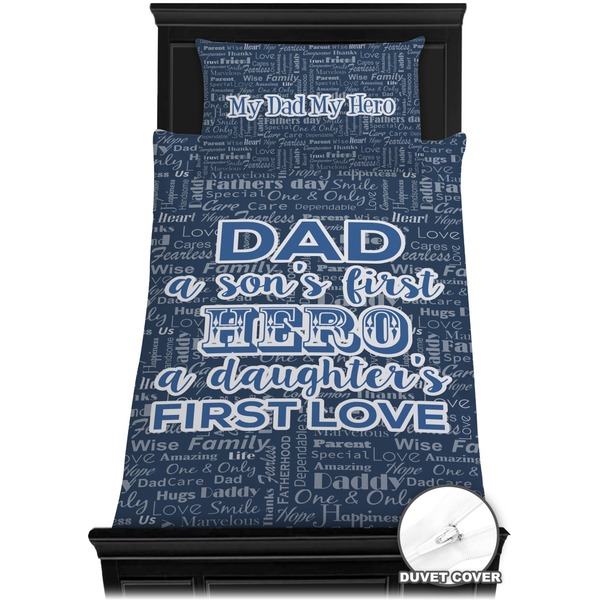 My Father My Hero Bedding Set (Twin) - Duvet