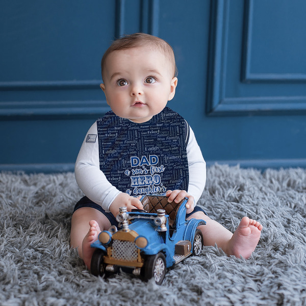 My Father My Hero Bib Lifestyle Boy