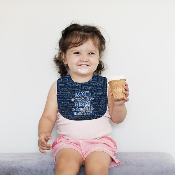 My Father My Hero Bib Lifestyle Girl