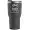 My Father My Hero Black RTIC Tumbler (Front)