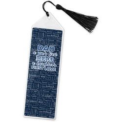 My Father My Hero Book Mark w/Tassel (Personalized)