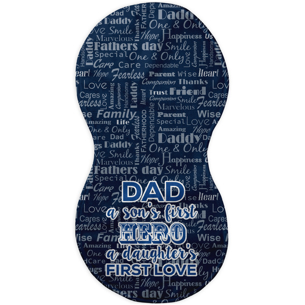 My Father My Hero Burp Peanut Shaped Flat