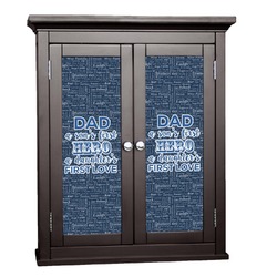 My Father My Hero Cabinet Decal - Custom Size (Personalized)