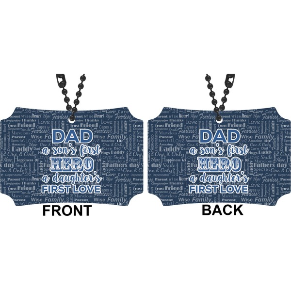 My Father My Hero Car Ornament - Berlin (Approval)